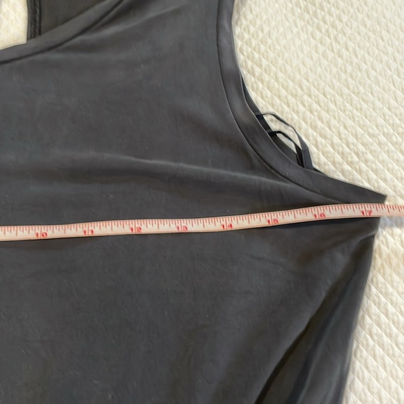 Banana Republic Poly Modal jumpsuit with pockets and self belt. Wide leg. - Picture 3 of 7